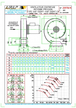 TURBINE Type TURA - ventilateurs industriels - AIRAP